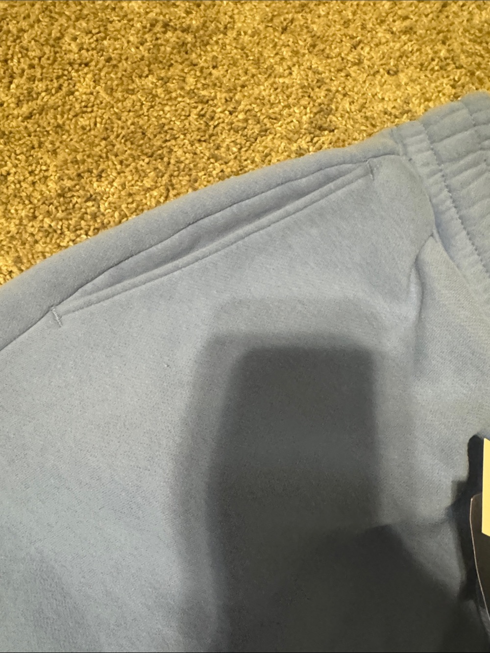 Abercrombie & Fitch Light Blue Fleece Joggers - Picture 5 of 5